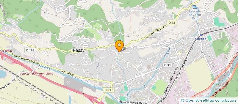 localisation de l'entreprise MADAME EDITH COUPE  PASSY