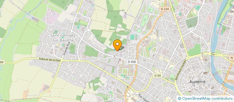 localisation de l'entreprise MADAME EDITH DELAMARCHE  SAINT-GEORGES-SUR-BAULCHE