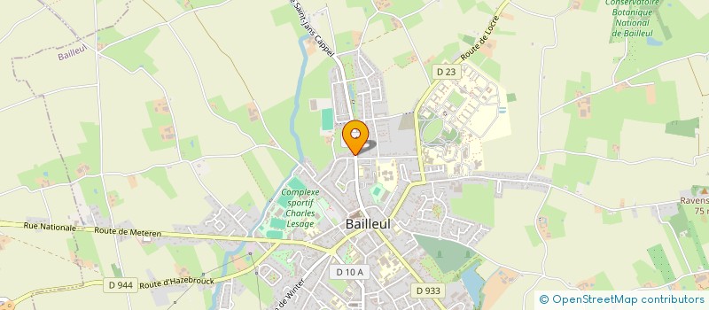 localisation de l'entreprise MADAME EDITH DELBAERE à BAILLEUL