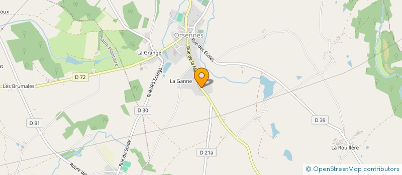 localisation de l'entreprise MADAME EDITH DESCHATRETTES à ORSENNES
