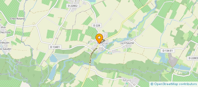 localisation de l'entreprise MADAME EDITH DESREUMAUX  PRIGNAC