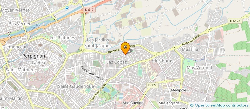 localisation de l'entreprise MADAME EDITH DORMOY-CERUTTI à PERPIGNAN