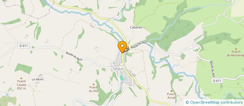 localisation de l'entreprise MADAME EDITH DOULS  SEGUR