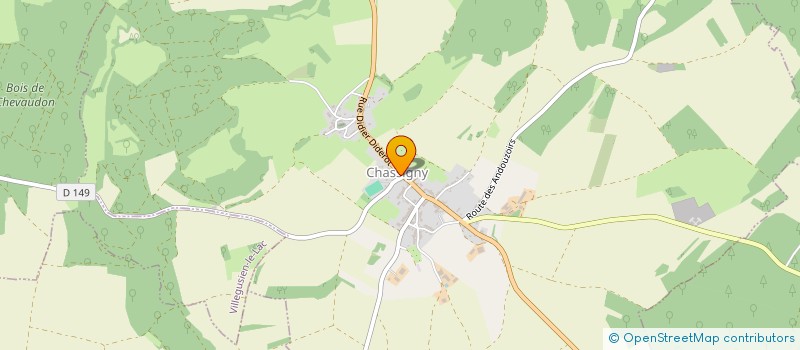 localisation de l'entreprise MADAME EDITH DUBUISSON à CHASSIGNY