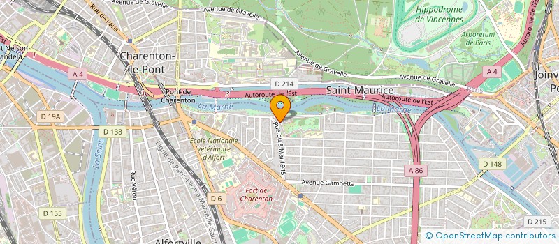 localisation de l'entreprise MADAME EDITH EUNDEVELL à MAISONS-ALFORT