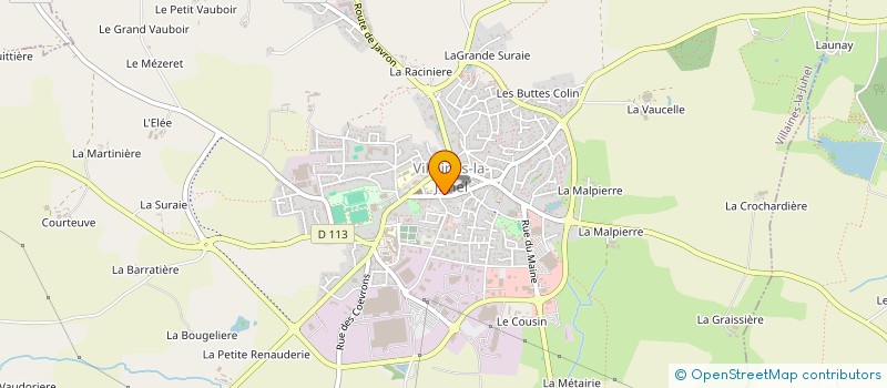localisation de l'entreprise MADAME EDITH FEE à VILLAINES-LA-JUHEL