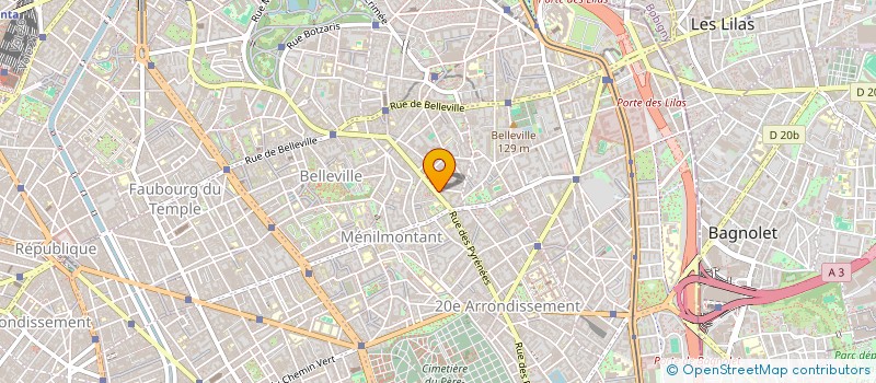 localisation de l'entreprise MADAME EDITH FENIS à PARIS