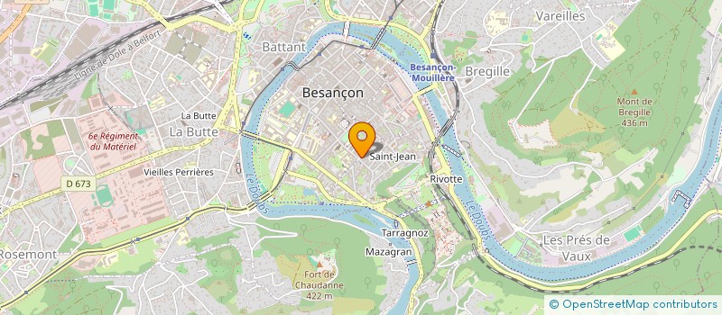 localisation de l'entreprise MADAME EDITH FILSJEAN à BESANCON
