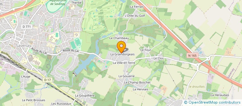 localisation de l'entreprise MADAME EDITH FIOLLEAU  SAVENAY