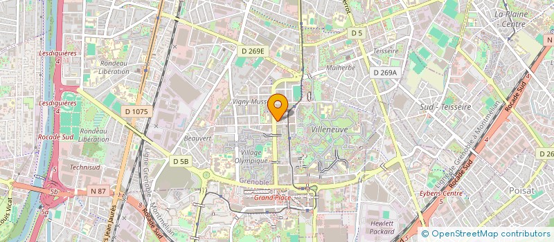 localisation de l'entreprise MADAME EDITH FIORETTI à GRENOBLE