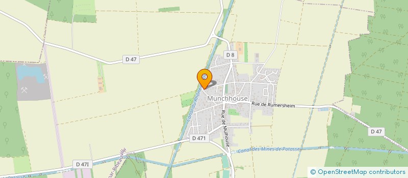 localisation de l'entreprise MADAME EDITH FOEHRLE  MUNCHHOUSE