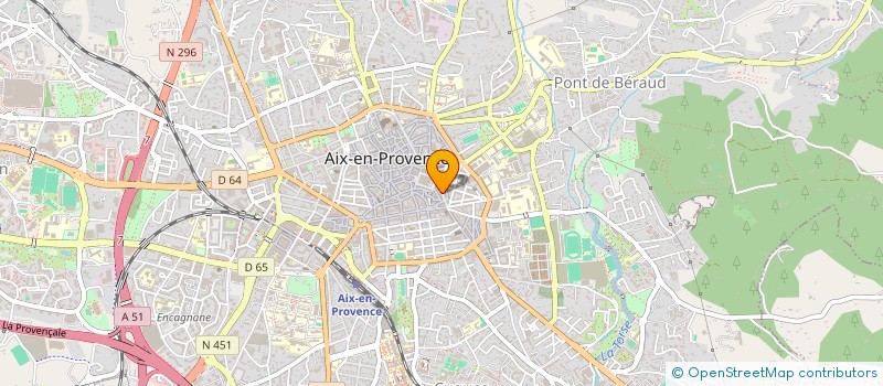 localisation de l'entreprise MADAME EDITH FORCADE à TRETS