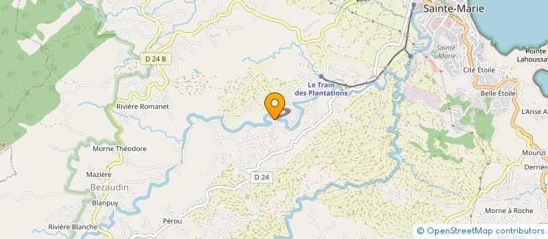 localisation de l'entreprise MADAME EDITH GERMANY à SAINTE-MARIE