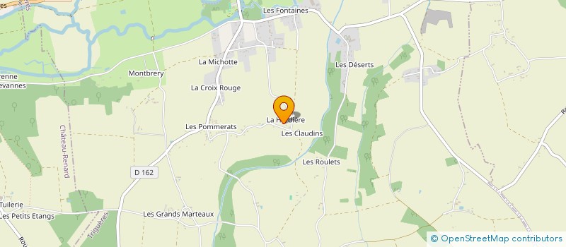 localisation de l'entreprise MADAME EDITH GESSAT à TRIGUERES