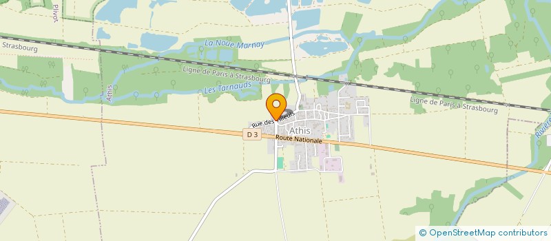 localisation de l'entreprise MADAME EDITH GILLE  BOUZY