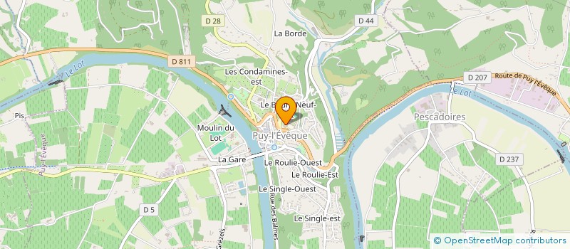 localisation de l'entreprise MADAME EDITH GIORDANO  DURAVEL