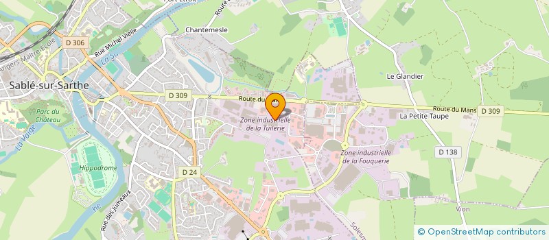 localisation de l'entreprise MADAME EDITH GLACET  SOLESMES