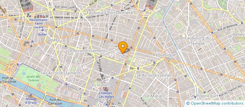 localisation de l'entreprise MADAME EDITH GRANTE à PARIS