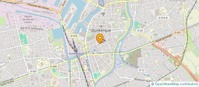 localisation de l'entreprise MADAME EDITH GRESSIER à DUNKERQUE