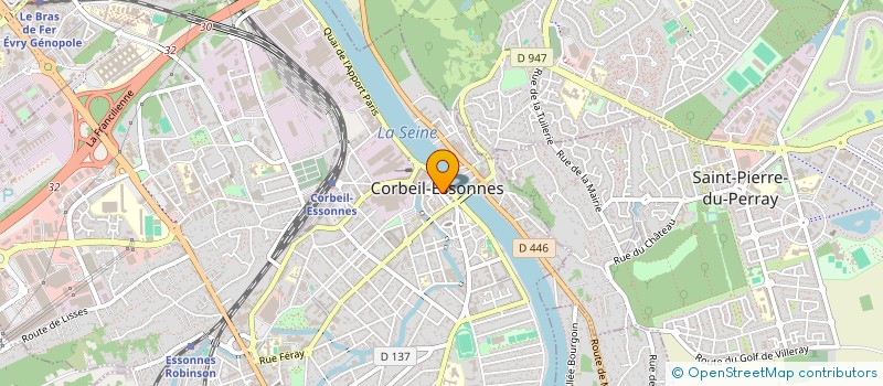 localisation de l'entreprise MADAME EDITH GRUN à CORBEIL-ESSONNES