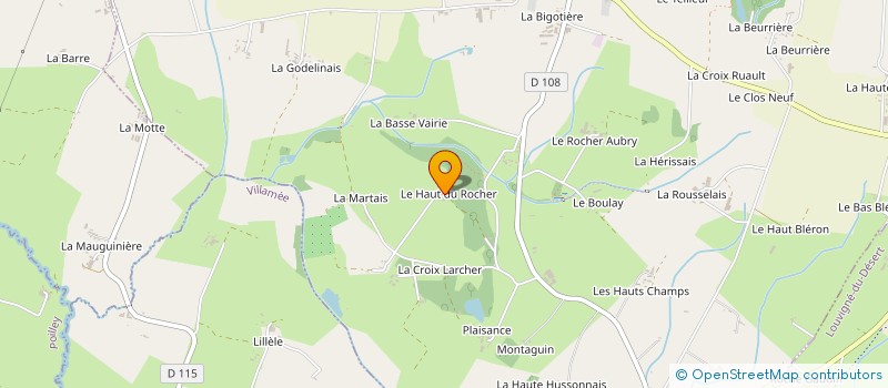 localisation de l'entreprise MADAME EDITH HARDE  MELLE