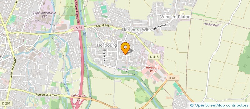 localisation de l'entreprise MADAME EDITH HERRBACH  HORBOURG-WIHR