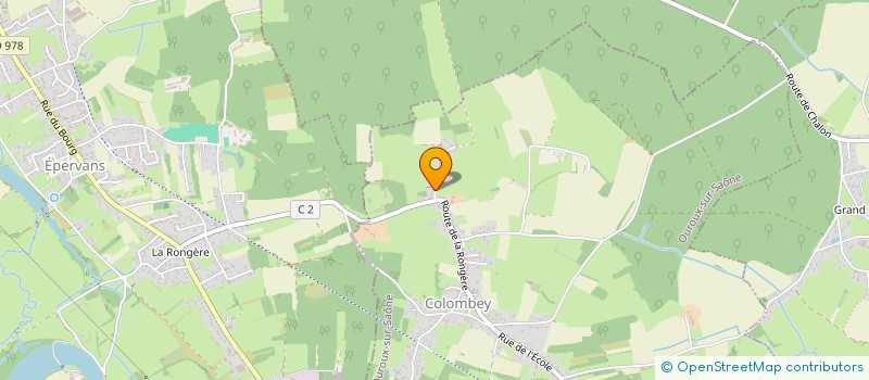 localisation de l'entreprise MADAME EDITH JACQUEMET  OUROUX-SUR-SAONE