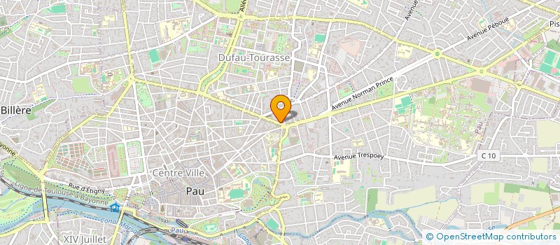 localisation de l'entreprise MADAME EDITH KEMAYOU  PAU