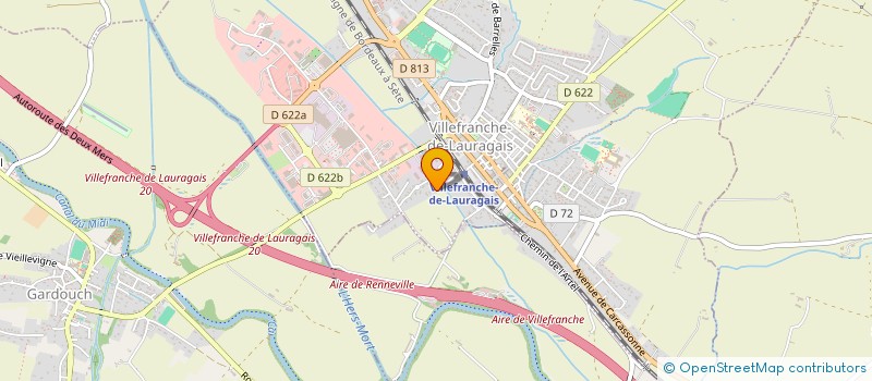localisation de l'entreprise MADAME EDITH LACROUTS-CAZENAVE à VILLEFRANCHE-DE-LAURAGAIS