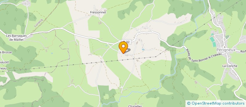 localisation de l'entreprise MADAME EDITH LAGNIET  PERIGNEUX