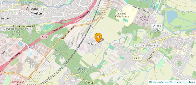 localisation de l'entreprise MADAME EDITH LAMOURET  VILLEJUST