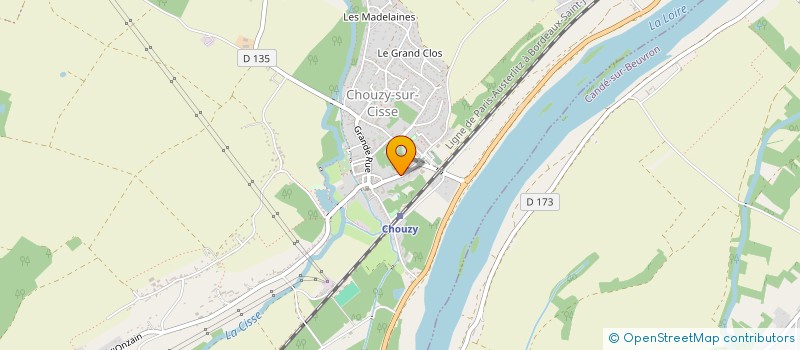 localisation de l'entreprise MADAME EDITH LANQUETIN à VALLOIRE-SUR-CISSE