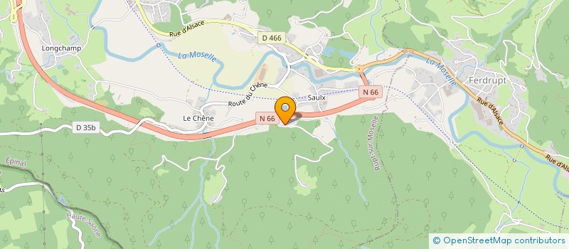 localisation de l'entreprise MADAME EDITH LAURENT  RUPT-SUR-MOSELLE