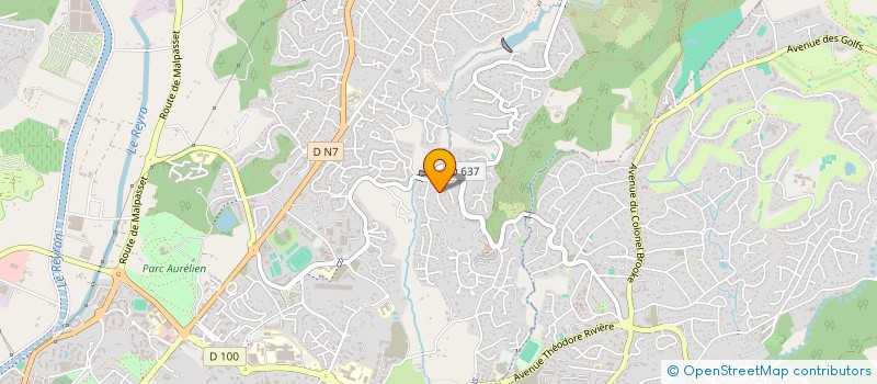 localisation de l'entreprise MADAME EDITH LAVANCHY à FREJUS