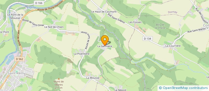 localisation de l'entreprise MADAME EDITH LAVILLE  SAINT-REMY