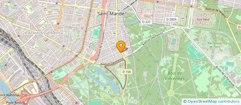 localisation de l'entreprise MADAME EDITH LE MARESCHAL  SAINT-MANDE