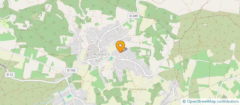 localisation de l'entreprise MADAME EDITH LE VOGUER  AUBAIS