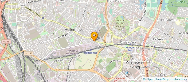 localisation de l'entreprise MADAME EDITH LEONARD à LILLE
