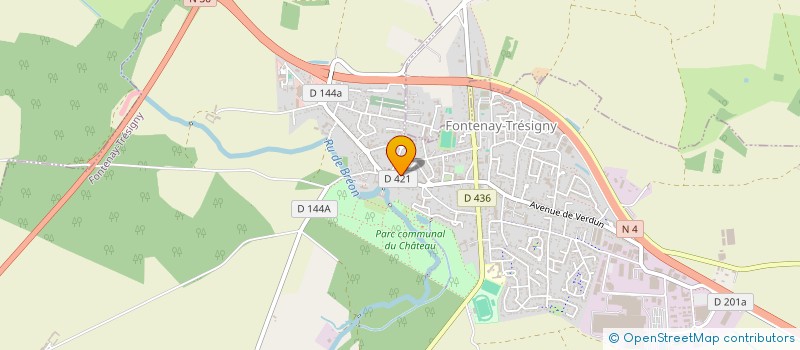 localisation de l'entreprise MADAME EDITH LIANCE  FONTENAY-TRESIGNY