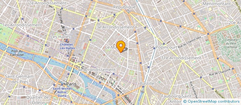 localisation de l'entreprise MADAME EDITH LLORCA  PARIS