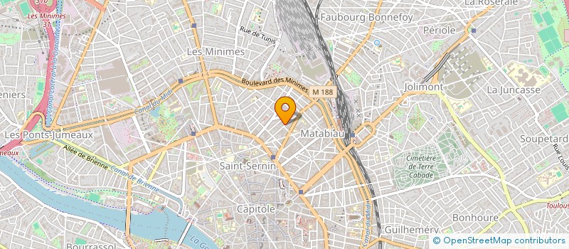 localisation de l'entreprise MADAME EDITH LOMBARDI à TOULOUSE