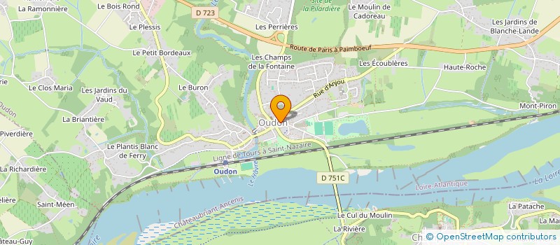 localisation de l'entreprise MADAME EDITH LOYER  OUDON