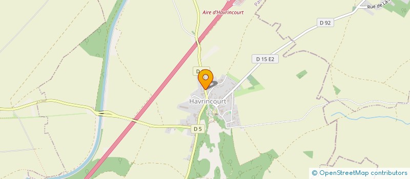 localisation de l'entreprise MADAME EDITH MAKOUANGA  HAVRINCOURT