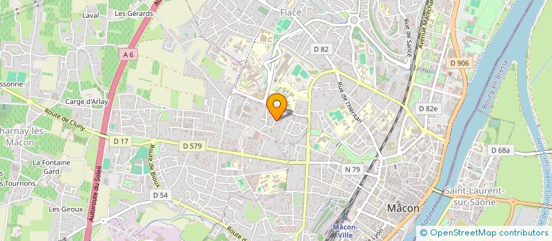 localisation de l'entreprise MADAME EDITH MANCIAT  CHARNAY-LES-MACON