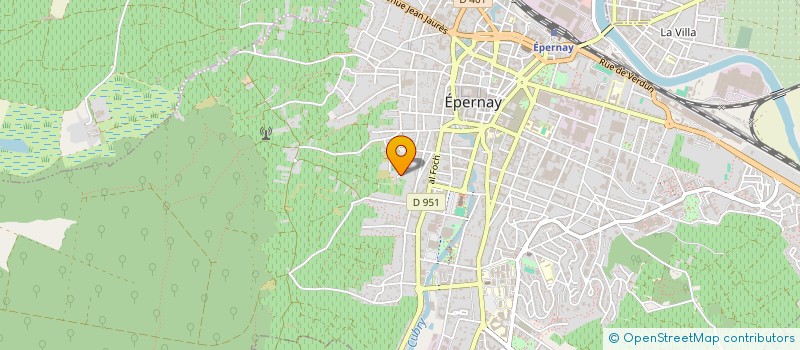 localisation de l'entreprise MADAME EDITH MARACHE  EPERNAY