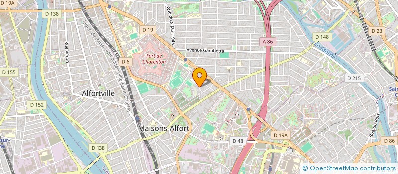 localisation de l'entreprise MADAME EDITH MARIE CLAUDE DARRAS à MAISONS-ALFORT