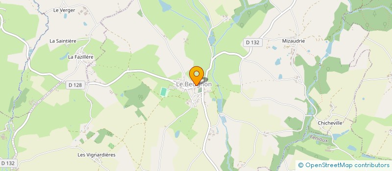 localisation de l'entreprise MADAME EDITH MELLOT  BEUGNON-THIREUIL