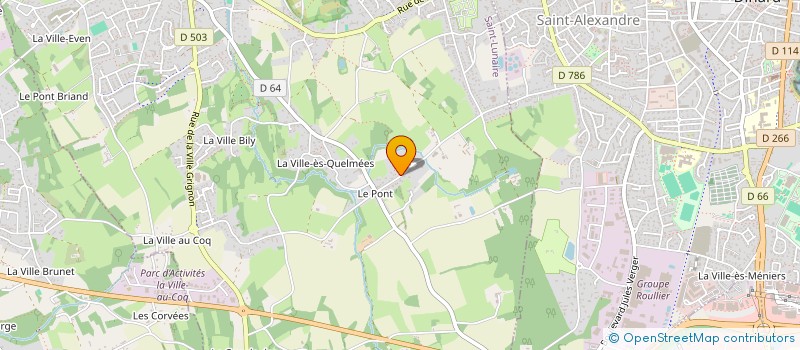 localisation de l'entreprise MADAME EDITH MENARD  SAINT-LUNAIRE