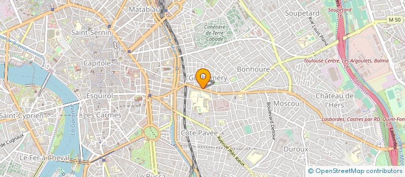 localisation de l'entreprise MADAME EDITH MEURISSE à TOULOUSE