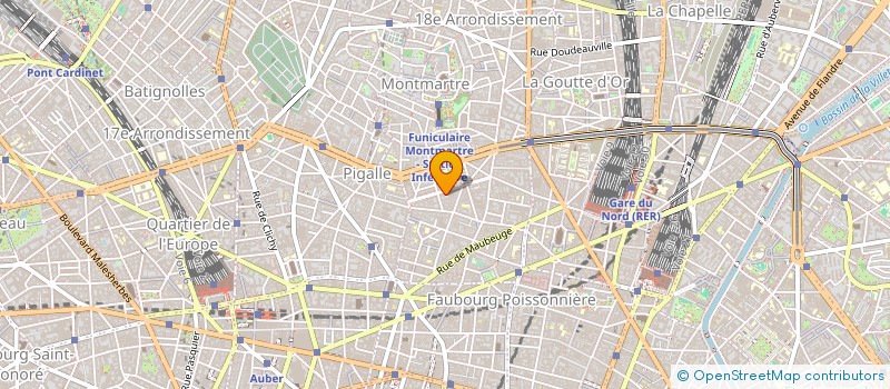 localisation de l'entreprise MADAME EDITH MILIN à PARIS